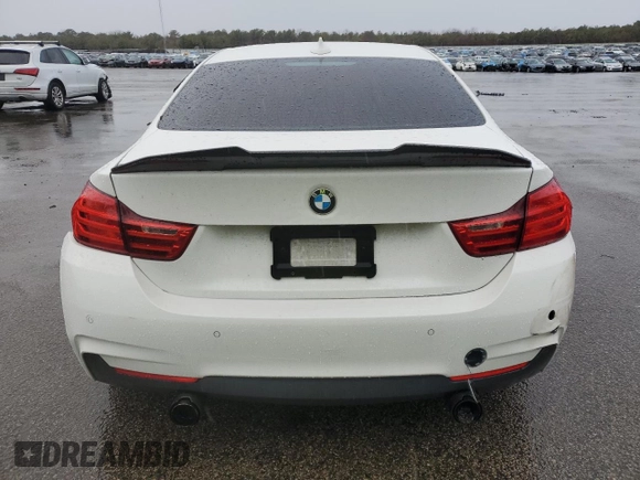 2017 BMW 4 Series 440i with VIN WBA4P1C59HK522441, listed as a Copart auction lot 84673044 with Not Provided miles and Salvage Title. Bid and sale history available at carsss.com. Image 6.