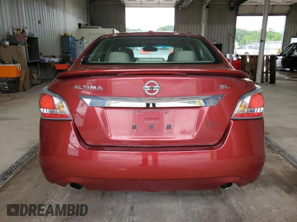 2015 Nissan Altima 2.5 with VIN 1N4AL3AP3FC596260, listed as a Copart auction lot 58784575 with Not provided miles and Salvage title. Bid and sale history available at DreamBid. Image 6.