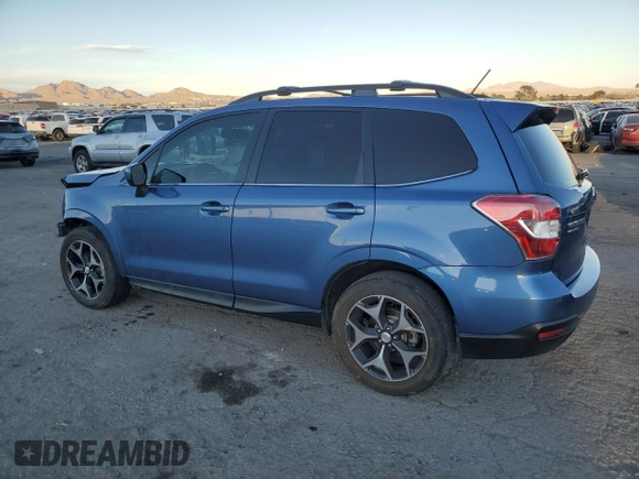 2015 Subaru Forester 2.0XT Premium with VIN JF2SJGDC1FH823549, listed as a Copart auction lot 46637895 with 81,933 mi miles and Salvage Title. Bid and sale history available at carsss.com. Image 2.