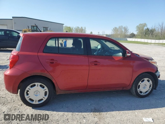 2008 Scion xD with VIN JTKKU10448J025021, listed as a Copart auction lot 53818915 with Not Provided miles and Salvage Title. Bid and sale history available at DreamBid. Image 3.
