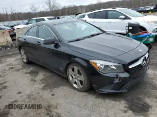 2015 Mercedes-Benz CLA 250 with VIN WDDSJ4EBXFN220397, listed as a Copart auction lot 45569804 with 85,818 mi miles and . Bid and sale history available at DreamBid. Image 4.
