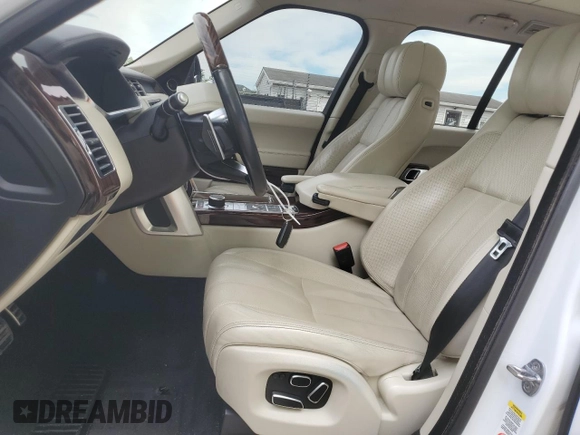 2014 Land Rover Range Rover Supercharged Autobiography with VIN SALGV2TF6EA154251, listed as a Copart auction lot 56212735 with 73,830 mi miles and Salvage title. Bid and sale history available at DreamBid. Image 7.