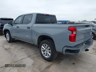 2024 Chevrolet Silverado 1500 Custom with VIN 3GCPABEK9RG265221, listed as a IAAI auction lot 41307224 with 17,146 mi miles and . Bid and sale history available at DreamBid. Image 3.