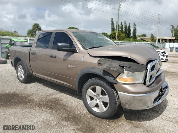 2009 Dodge Ram 1500 SLT with VIN 1D3HB13P79S741105, listed as a Copart auction lot 77383134 with 183,546 mi miles and Non Repairable. Bid and sale history available at carsss.com. Image 4.