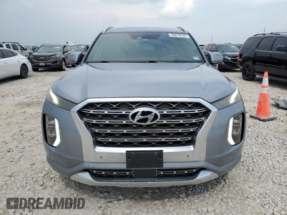 2020 Hyundai Palisade Limited with VIN KM8R5DHE7LU076579, listed as a Copart auction lot 55016735 with 87,034 mi miles and Clean title. Bid and sale history available at DreamBid. Image 5.