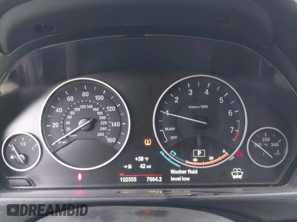 2015 BMW 3 Series 320i xDrive with VIN WBA3C3C57FP664631, listed as a IAAI auction lot 41117730 with 102,555 mi miles and . Bid and sale history available at DreamBid. Image 7.