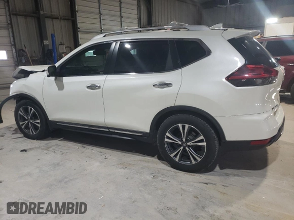 2017 Nissan Rogue SV with VIN 5N1AT2MT9HC799889, listed as a Copart auction lot 51762295 with 91,584 mi miles and Salvage Title. Bid and sale history available at carsss.com. Image 2.