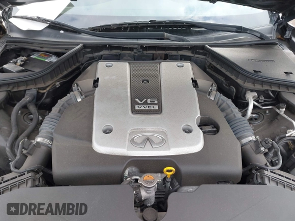 2015 Infiniti Q50 with VIN JN1BV7AR5FM392624, listed as a IAAI auction lot 41667327 with 53,589 mi miles. Bid and sale history available at carsss.com. Image 10.