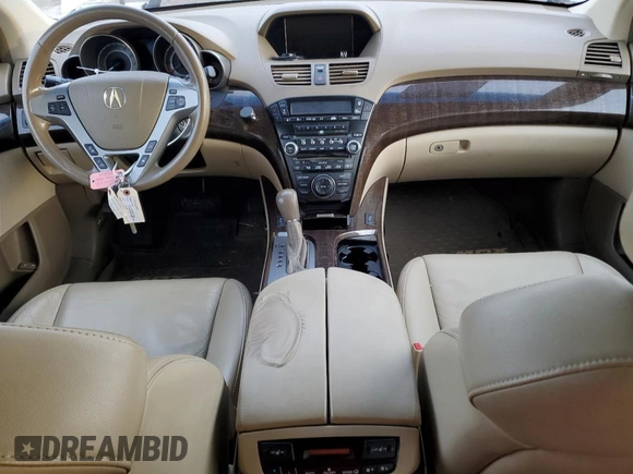 2012 Acura MDX Tech/Entertainment Pkg with VIN 2HNYD2H47CH500919, listed as a Copart auction lot 85881784 with 165,255 mi miles and Salvage Title. Bid and sale history available at carsss.com. Image 8.