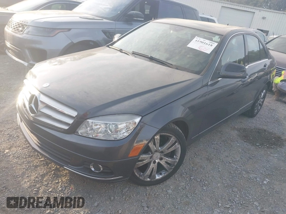 2009 Mercedes-Benz C-Class 3.0L Sport with VIN WDDGF81X49F232057, listed as a IAAI auction lot 41901618 with 136,343 mi miles. Bid and sale history available at carsss.com. Image 2.
