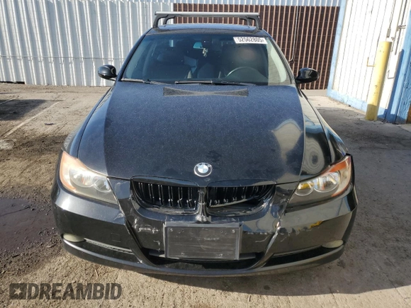 2006 BMW 3 Series 325i with VIN WBAVB13506PT13902, listed as a Copart auction lot 52562805 with 129,745 mi miles and Salvage Title. Bid and sale history available at carsss.com. Image 5.