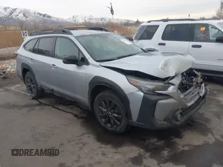 2023 Subaru Outback Onyx z VIN 4S4BTAJC7P3155664, wystawiony jako IAAI lot #41193410 z przebiegiem 39 834 mil mil oraz . Historia ofert i sprzedaży dostępna na DreamBid. Obrazek 1.