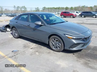 2024 Hyundai Elantra SEL with VIN KMHLM4DGXRU740964, listed as a IAAI auction lot 41698555 with 9,467 mi miles. Bid and sale history available at carsss.com. Image 1.