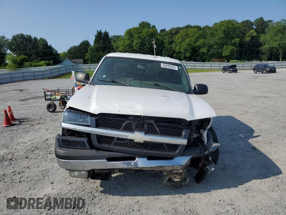 2005 Chevrolet Silverado 1500 LS with VIN 2GCEC13T851135604, listed as a Copart auction lot 59295325 with Not provided miles and Salvage title. Bid and sale history available at DreamBid. Image 5.