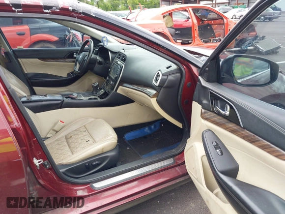 2016 Nissan Maxima S with VIN 1N4AA6AP3GC401332, listed as a IAAI auction lot 42371607 with 177,464 mi miles and . Bid and sale history available at DreamBid. Image 5.