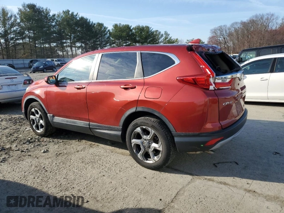 2017 Honda CR-V EX with VIN 2HKRW2H55HH613361, listed as a Copart auction lot 50784505 with 64,844 mi miles and Salvage Title. Bid and sale history available at carsss.com. Image 2.