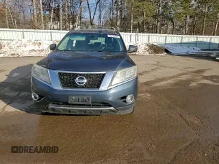 2013 Nissan Pathfinder Platinum with VIN 5N1AR2MM3DC660150, listed as a Copart auction lot 48114125 with 219,322 mi miles and Salvage Title. Bid and sale history available at carsss.com. Image 12.