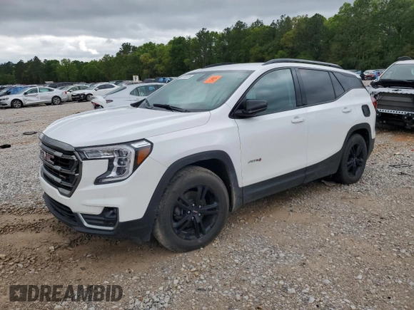 2023 GMC Terrain AT4 z VIN 3GKALYEG9PL230220, wystawiony jako Copart lot #51792825 z przebiegiem 27 957 mil mil oraz Szkoda całkowita • Salvage title. Historia ofert i sprzedaży dostępna na DreamBid. Obrazek 1.