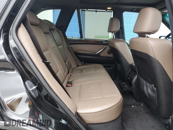 2006 BMW X5 3.0i with VIN 5UXFA13596LY26193, listed as a Copart auction lot 81939334 with 192,918 mi miles and Salvage Title. Bid and sale history available at carsss.com. Image 10.