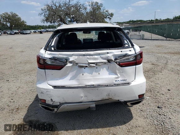 2020 Lexus RX 350 with VIN 2T2HZMAA2LC166971, listed as a Copart auction lot 53837805 with 49,150 mi miles and Non repairable. Bid and sale history available at DreamBid. Image 6.