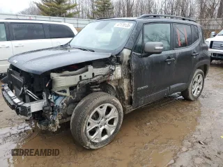 2020 Jeep Renegade Limited with VIN ZACNJBD18LPM05133, listed as a Copart auction lot 47178135 with 96,181 mi miles and Salvage title. Bid and sale history available at DreamBid. Image 1.