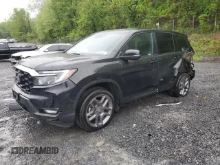 2023 Honda Passport EX-L с VIN 5FNYF8H55PB022183, выставлен на аукционе Copart как лот 62037695 с пробегом 31 296 миль миль и Списание • Salvage title. История ставок и продаж доступна на DreamBid. Изображение 1.