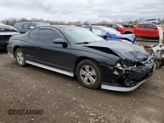 2005 Chevrolet Monte Carlo SS Supercharged with VIN 2G1WZ121X59302560, listed as a Copart auction lot 79274164 with 170,610 mi miles and Clean Title. Bid and sale history available at carsss.com. Image 4.