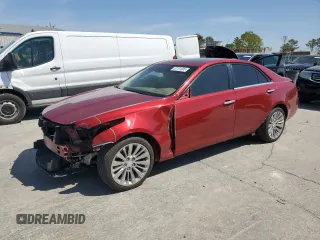2015 Cadillac CTS Luxury AWD with VIN 1G6AX5SXXF0114445, listed as a Copart auction lot 52161005 with 40,402 mi miles and Salvage title. Bid and sale history available at DreamBid. Image 1.