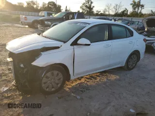 2020 Kia Rio LX with VIN 3KPA24ADXLE288581, listed as a Copart auction lot 70576764 with 65,574 mi miles and Non Repairable. Bid and sale history available at carsss.com. Image 1.