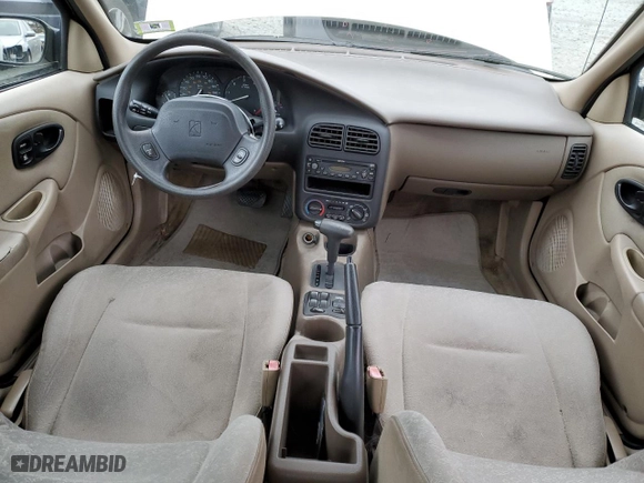 2000 Saturn SL with VIN 1G8ZH5288YZ152688, listed as a Copart auction lot 82878673 with 167,140 mi miles and Salvage Title. Bid and sale history available at carsss.com. Image 8.