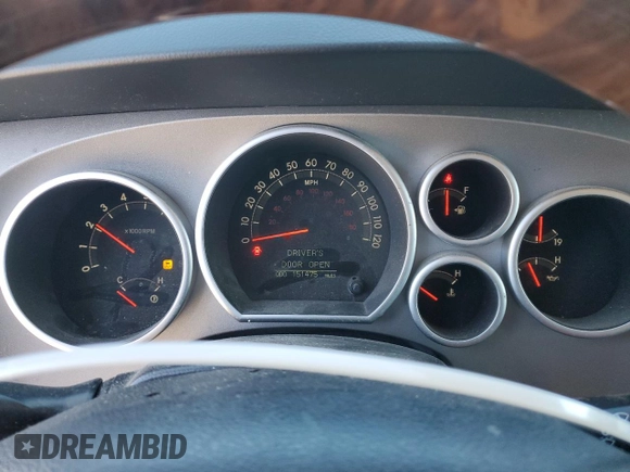 2012 Toyota Tundra 4WD Truck LTD with VIN 5TFHW5F19CX256227, listed as a Copart auction lot 89244065 with 151,475 mi miles and Salvage Title. Bid and sale history available at carsss.com. Image 9.