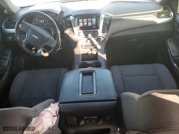 2018 Chevrolet Suburban LS with VIN 1GNSCGKC0JR272245, listed as a Copart auction lot 47000635 with 136,353 mi miles and Salvage Title. Bid and sale history available at carsss.com. Image 8.