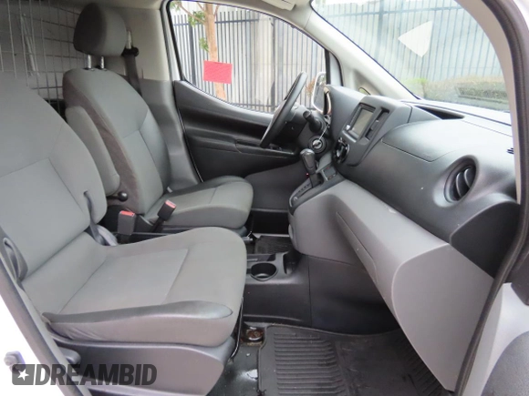 2021 Nissan NV200 S with VIN 3N6CM0KN0MK692413, listed as a Copart auction lot 59012595 with 41,134 mi miles and Salvage title. Bid and sale history available at DreamBid. Image 5.