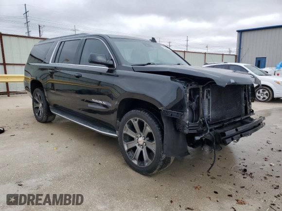 2016 GMC Yukon XL SLE with VIN 1GKS1FKC8GR247812, listed as a Copart auction lot 45043655 with 151,045 mi miles and Salvage Title. Bid and sale history available at carsss.com. Image 4.