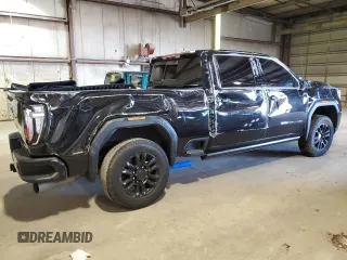2022 GMC Sierra 3500HD Denali z VIN 1GT49WEY5NF336238, wystawiony jako Copart lot #68034144 z przebiegiem Nie podano mil oraz Szkoda całkowita • Salvage title. Historia ofert i sprzedaży dostępna na DreamBid. Obrazek 3.