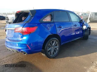 2019 Acura MDX w/Technology/A-Spec Pkg with VIN 5J8YD4H06KL028312, listed as a IAAI auction lot 41762000 with 1 mi miles. Bid and sale history available at carsss.com. Image 4.