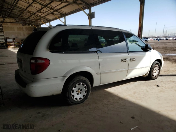 2002 Chrysler Town & Country LX with VIN 2C4GP44372R655982, listed as a Copart auction lot 46174435 with 121,643 mi miles and Clean Title. Bid and sale history available at carsss.com. Image 3.