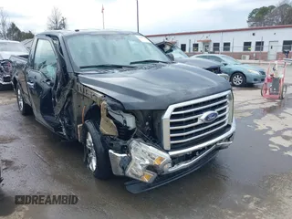 2016 Ford F-150 XL with VIN 1FTEX1C83GFB34226, listed as a IAAI auction lot 41687622 with 156,875 mi miles and . Bid and sale history available at carsss.com. Image 6.