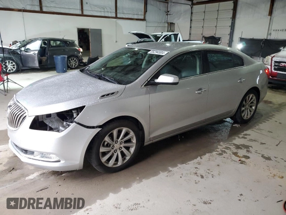 2014 Buick LaCrosse with VIN 1G4GA5GR0EF130390, listed as a Copart auction lot 85294504 with 94,021 mi miles and Salvage title. Bid and sale history available at DreamBid. Image 1.