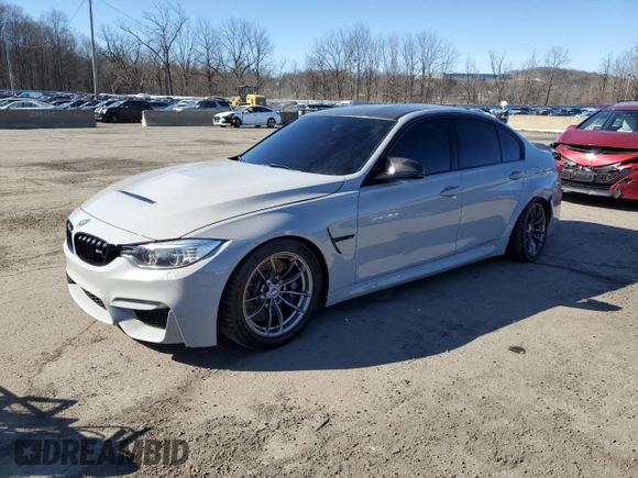 2016 BMW M3 z VIN WBS8M9C56G5E68620, wystawiony jako Copart lot #48551405 z przebiegiem 50 456 mil mil oraz Szkoda całkowita • Salvage title. Historia ofert i sprzedaży dostępna na DreamBid. Obrazek 1.