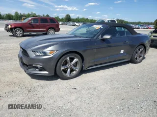 2015 Ford Mustang V6 z VIN 1FATP8EM9F5372568, wystawiony jako Copart lot #57635655 z przebiegiem 85 856 mil mil oraz Szkoda całkowita • Salvage title. Historia ofert i sprzedaży dostępna na DreamBid. Obrazek 1.