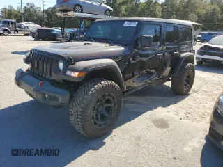 2023 Jeep Wrangler Rubicon с VIN 1C4HJXFN2PW617435, выставлен на аукционе Copart как лот 75409114 с пробегом 12 185 миль миль и Списание • Salvage title. История ставок и продаж доступна на DreamBid. Изображение 1.