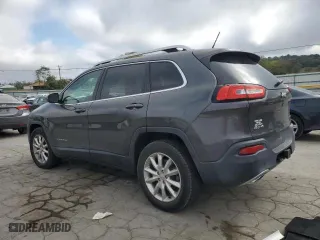 2015 Jeep Cherokee Limited with VIN 1C4PJMDS8FW647296, listed as a Copart auction lot 50398035 with 82,306 mi miles and Clean Title. Bid and sale history available at carsss.com. Image 2.