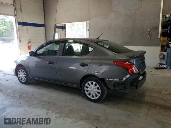 2017 Nissan Versa S with VIN 3N1CN7AP8HL902108, listed as a Copart auction lot 60867725 with 163,073 mi miles and Salvage title. Bid and sale history available at DreamBid. Image 2.