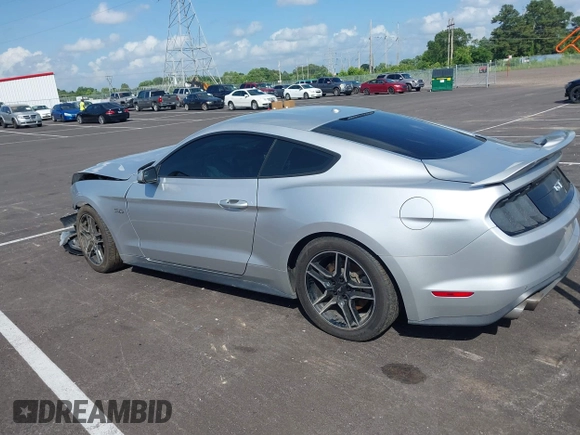 2019 Ford Mustang GT with VIN 1FA6P8CFXK5151458, listed as a IAAI auction lot 42516539 with 114,048 mi miles and . Bid and sale history available at DreamBid. Image 14.