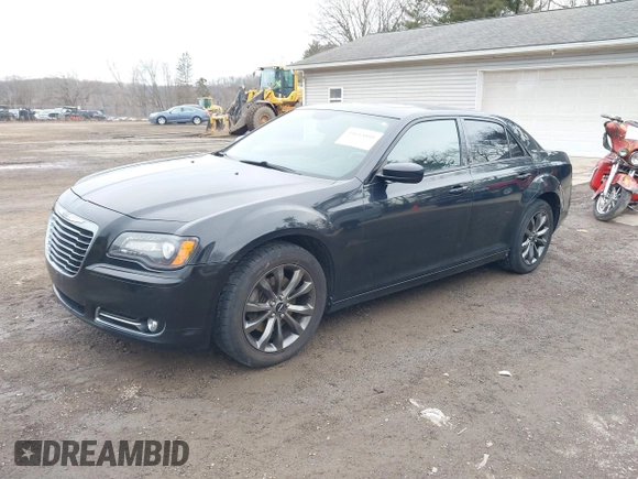2014 Chrysler 300 with VIN 2C3CCAGT3EH236935, listed as a IAAI auction lot 41654801 with 181,006 mi miles. Bid and sale history available at carsss.com. Image 2.
