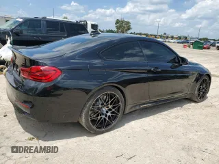 2018 BMW M4 with VIN WBS4Y9C51JAC86230, listed as a Copart auction lot 67757584 with 42,704 mi miles and Salvage Title. Bid and sale history available at carsss.com. Image 3.