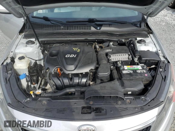 2013 Kia Optima LX with VIN KNAGM4A7XD5359741, listed as a Copart auction lot 48238665 with 181,279 mi miles and Non Repairable. Bid and sale history available at carsss.com. Image 11.