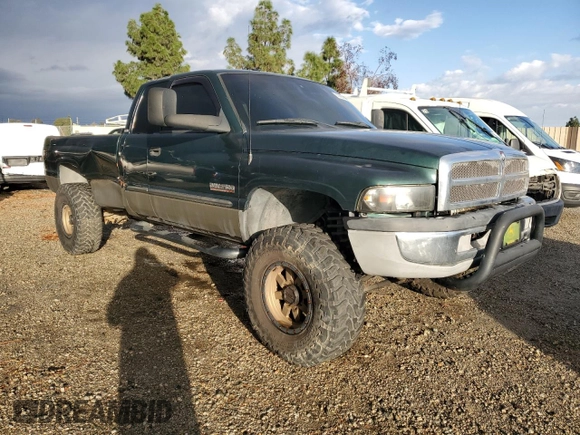 2001 Dodge Ram 2500 with VIN 1B7KF23621J511711, listed as a Copart auction lot 80985474 with 290,639 mi miles and Salvage Title. Bid and sale history available at carsss.com. Image 4.