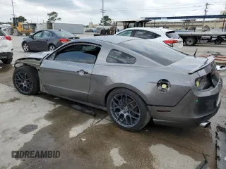 2014 Ford Mustang GT with VIN 1ZVBP8CF0E5253460, listed as a Copart auction lot 62730545 with 108,225 mi miles and Salvage title. Bid and sale history available at DreamBid. Image 2.